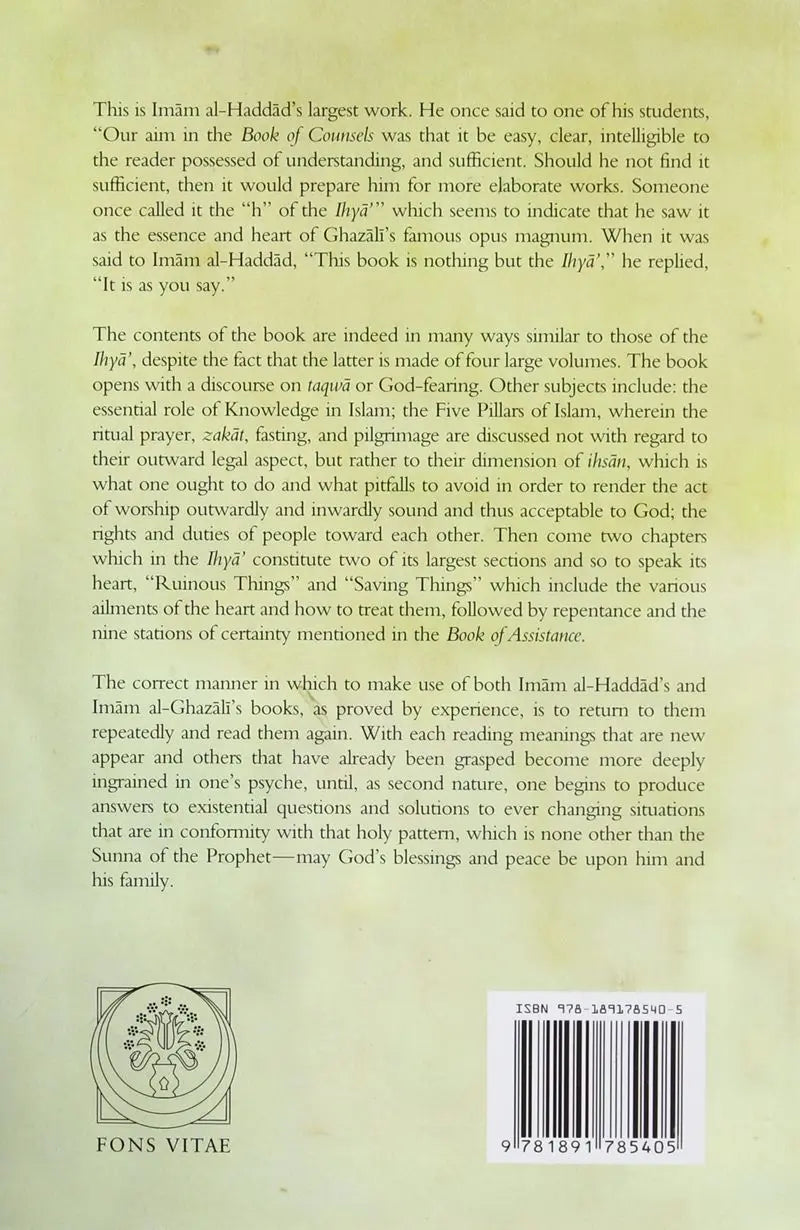 Counsels of  religion